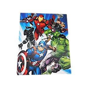 Marvel Avengers Heroes Canvas Wall Art – 20"x16” – Captain America, Iron Man